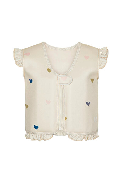 Vanilla Copenhagen Vestă de înot Neo Frill Milk Hearts 3-6L