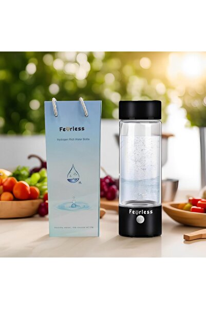 Fearless Rechargeable and Portable Glass H2 Hydrogen Rich Water Generator Bot...