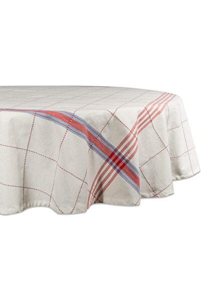 DII 100% Cotton, Machine Washable, Everyday French Stripe Kitchen Table Runne...