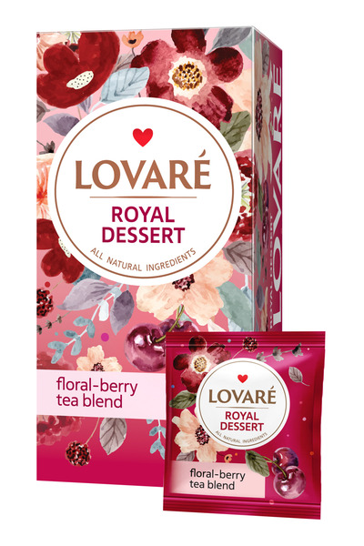 Lovare Ceai Royal Dessert, 24 plicuri