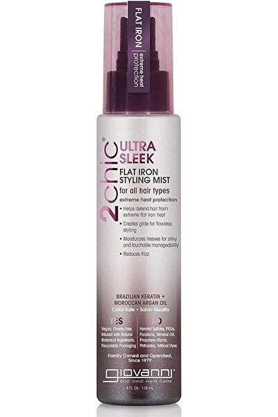 Giovanni Hair Care Products Stylg Mist 2Chic Flt Iron 4 Fz | Brazilian Phyto-...