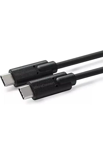 MicroConnect Καλώδιο βίντεο USB 3.2 USB-C Αρσενικό σε USB-C 100W Μαύρο 1,5μ