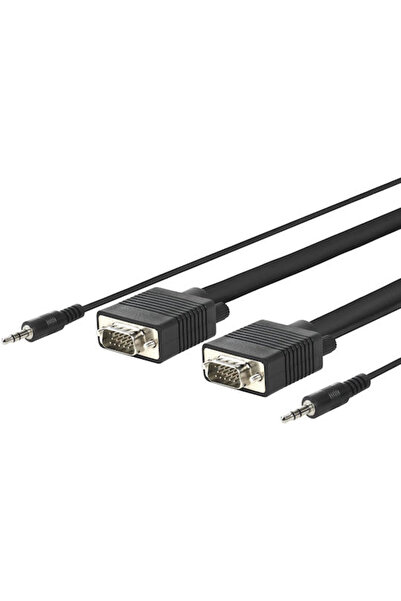 VivoLink Μετατροπέας VGA 2x αρσενικό σε 3.5mm 2x αρσενικό 1 τεμάχιο PROVGAS15