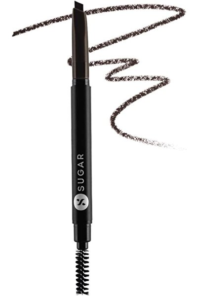 SUGAR Cosmetics قلم تحديد الحواجب أرك أرفايل مع فرشاة ممتازة، قلم حواجب مقاوم...