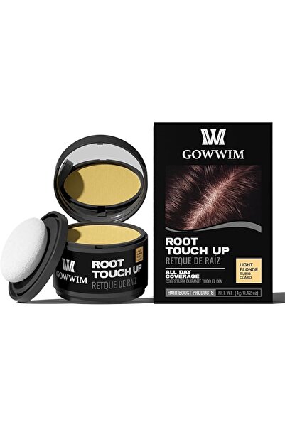 gowwim (Dark-Brown) - Hairline Powder, Hair Root Dye, Instantly Hair Colour S...