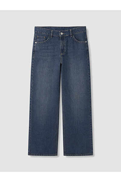LC Waikiki Lcw Jeans Indigo Wideleg Women's Jean Pants