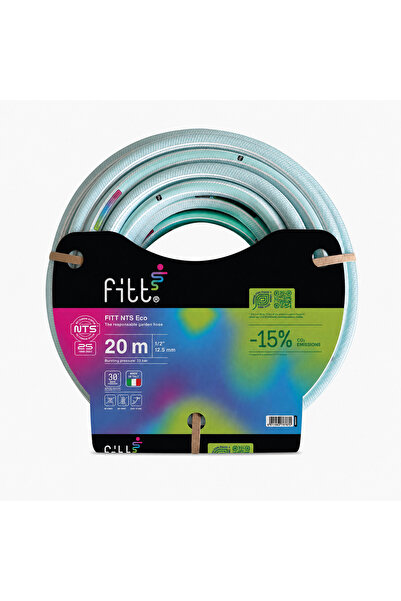 Fitt NTS ECO 1/2 20M Bahçe Sulama Hortumu Turkuaz (Türk Mavisi)