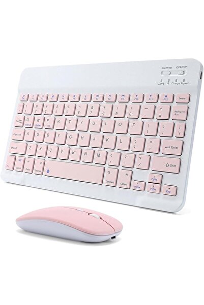 GENERAL Rechargeable Bluetooth Keyboard and Mouse Combo Ultra-Slim Portable C...