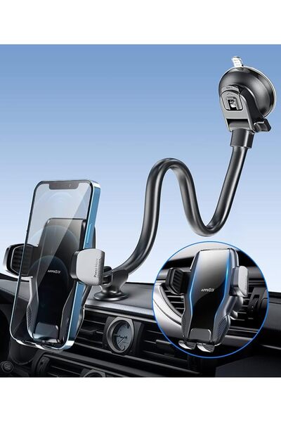 APPS2Car Car Phone Holder - Mobile Holder for Air Vent, Dashboard, Universal ...