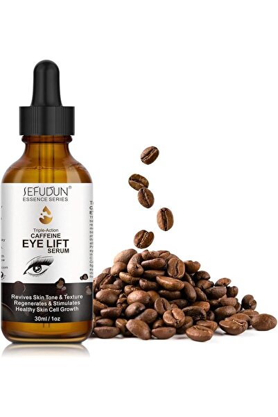 sefudun Caffeine Eye Serum-Anti Aging for Eye and Face,Eye Lift Serum with Vi...