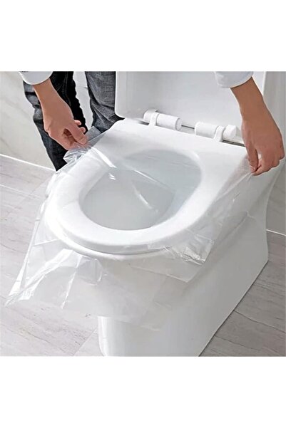 GENERAL GOODTAKE 100pcs Portable Disposable Toilet Seat Waterproof Restroom S...