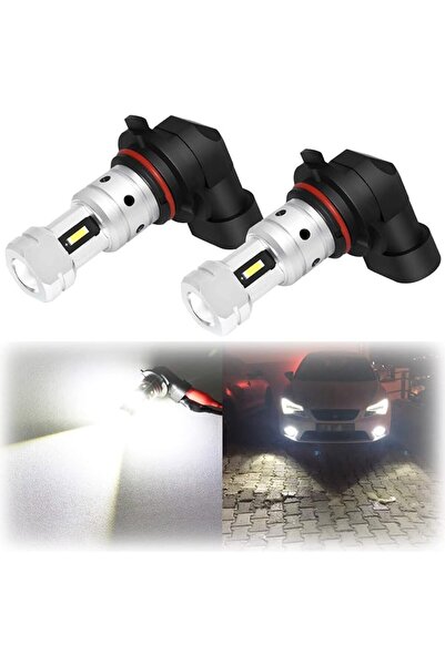 MAKINGTEC مصابيح ضباب LED 9006 بقوة 3800 لومن، مصابيح CSP فائقة السطوع، بديل ...