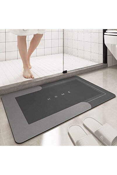 THMINS U-Shaped Toilet Bath Mat Sets 3 Piece, Non Slip, Extra Absorbent, Bath...