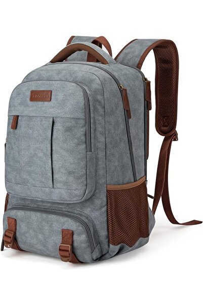 GENERAL Tsola Canvas Backpack for Men and Women College School Business Trave...
