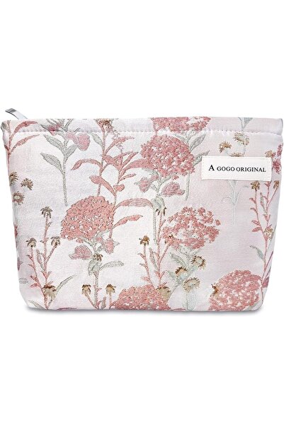 STARDW Flower Cosmetic Bags Makeup Bags for Women and Girls,Travel Makeup Bag...
