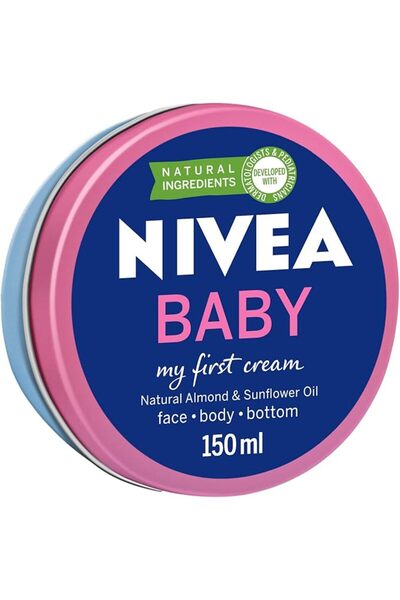 Nivea Body NIVEA Baby My First Cream All Purpose Cream, Natural Almond & Sunf...