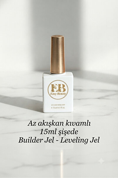 Easy Beauty 15ml Likit Jel Leveling Protez Tırnak Jeli Dengeleme Jeli TPO İçe...