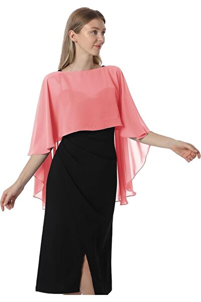 GENERAL womens Chiffon Cape001 Pashmina Shawl