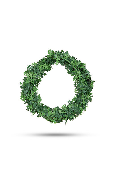 Alista Home Ghirlandă verde de Crăciun 2,5 m, decorațiune artificială flexibi...