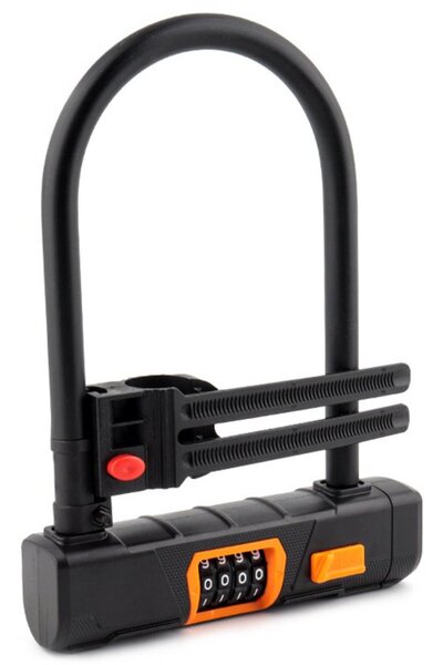 STARSTAR 4-digit resettable bike combination lock.