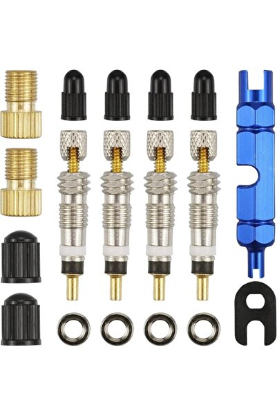 STARSTAR 18 Presta-Schrader valve adapters.