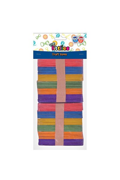 MC Micostore Mini baghetă din lemn artizanal, colorată, 114mm, The littlies