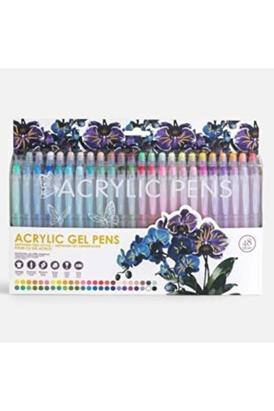 OEM Set of 48 Acrylic Gel Pens