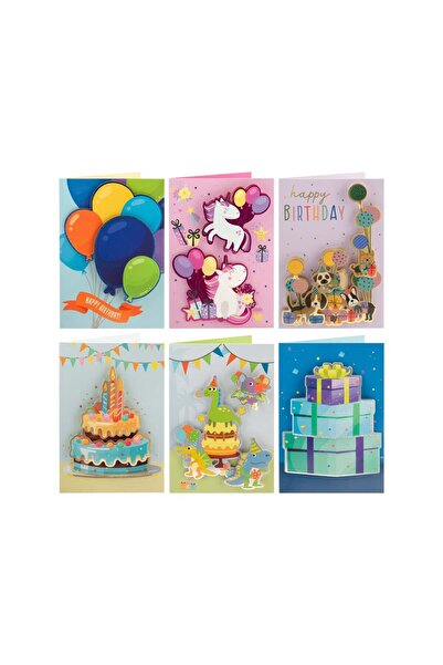 MC Micostore 3D greeting card 225X155 cm 6 assortments in display