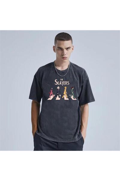 DEEFWEAR تي شيرت MINGALONDON The Slayers للجنسين قابل للغسل