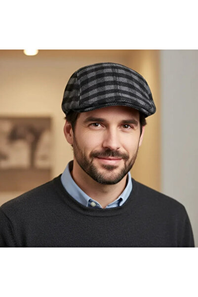Mariposa Secret Winter Eared Plaid Duck Hat
