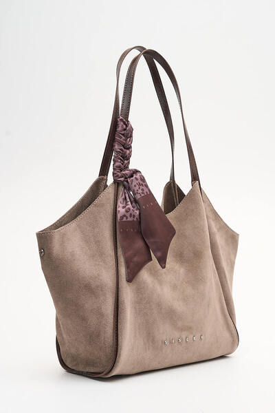 Sisley Women's Shoulder Bag Stone-Brown Sly519