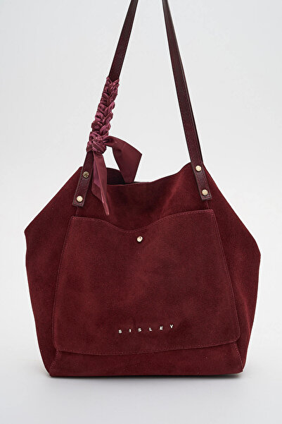 Sisley Women's Shoulder Bag Bordo Sly511