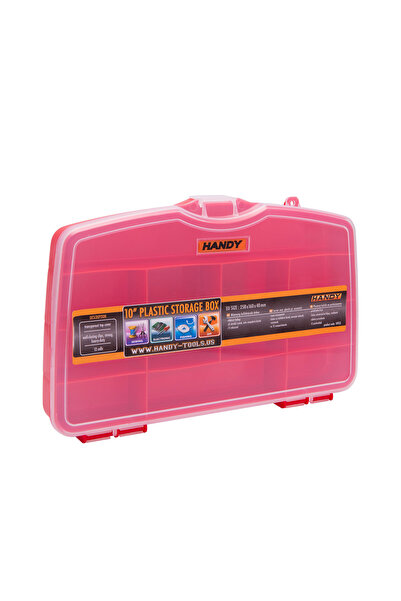 Alista Home Plastic organizer box with transparent lid and 12 compartments, 2...