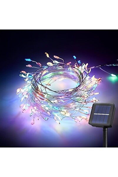 GENERAL Solar String Lights Outdoor, 19ft/6M Color,300 LED Waterproof Christm...