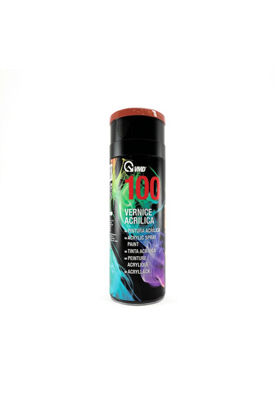 Alista Home Enamelled acrylic spray paint, glossy brown, for metal, plastic a...