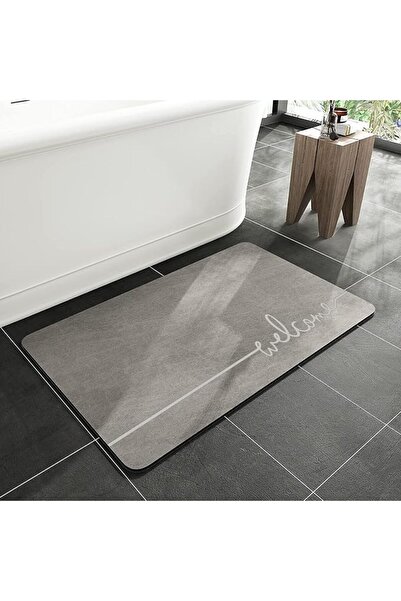 LEFAFA Bathroom Mat, Super Absorbent Bath Mat Quick Dry Thin Bathroom Rug, No...