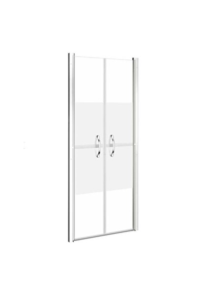 vidaxl Πόρτα καμπίνας ντους, ημι-παγωμένη, 96 x 190 εκ., ESG