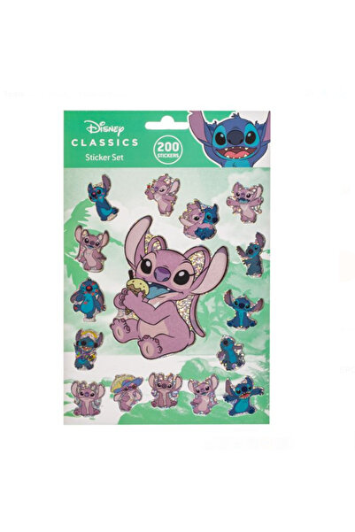 Stitch Set Autocolante 200buc - 4 file
