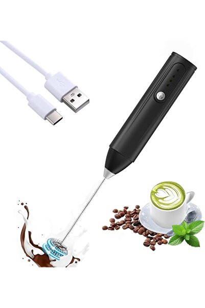 GENERAL Coffee Mixer, Portable USB Rechargeable, 3 Replace Whisks, 3 Speeds, ...