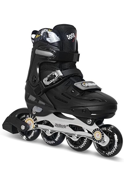 GENERAL Nattork Kids Inline Skates Adjustable Light up Wheels Blades Roller f...
