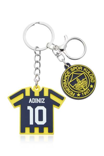 Fenerbahçe Kişiye Özel Forma Anahtarlık - Lisanslı & Orijinal Ürün