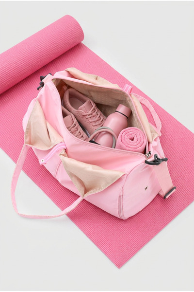 Çanta Trend Pink Color Large Size Very Light Giglio Sports Shoulder Bag