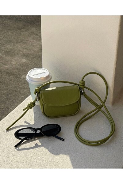 Matcha Mini Ayarlanabilir Askılı Kadın Omuz Çantası