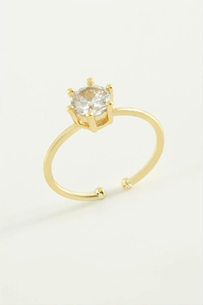 SORA GROUP Zircon solitaire ring
