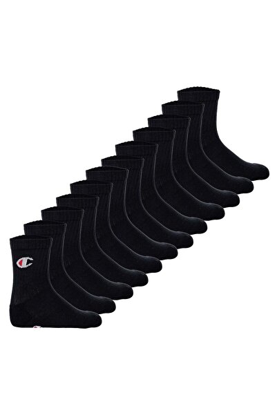 Champion Kinder Socken, 12er Pack - Crew Socken, einfarbig