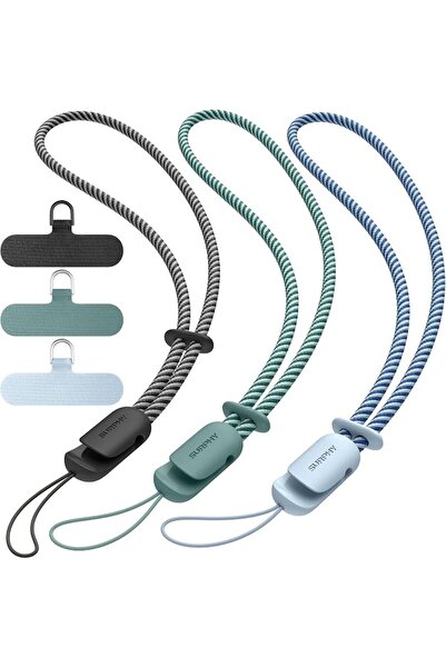 SURPHY 3 Pack Phone Strap with CellPhone Tether Tab, Phone Lanyard, CellPhone...
