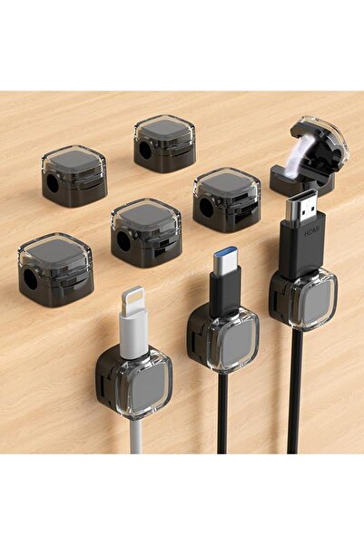 GENERAL Magnetic Cable Management Clips, Adjustable Cord Holder Management, A...