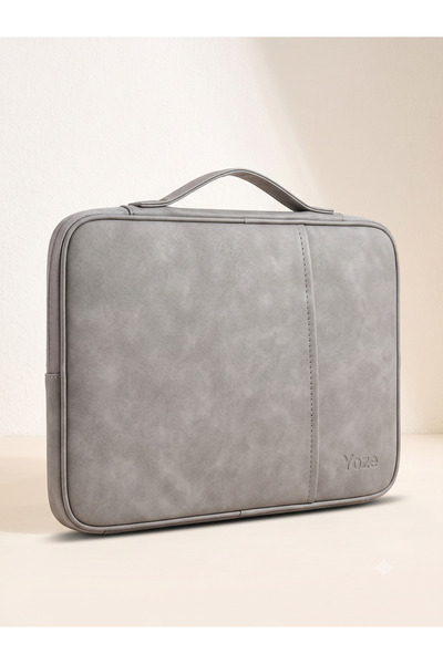 Yoze Waterproof Laptop & Tablet Sleeve Case with Handle (13-14 Inch) - Light ...