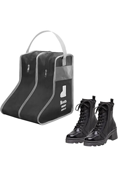 Hannea ® 1 Pair Zip-up Boot Storage Bags, Dustproof Non-woven Shoe Organizer,...