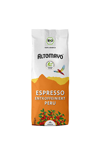 Altomayo Caffee Cafea Espresso Decofeinizată Bio 100% Arabica Altomayo 250 g